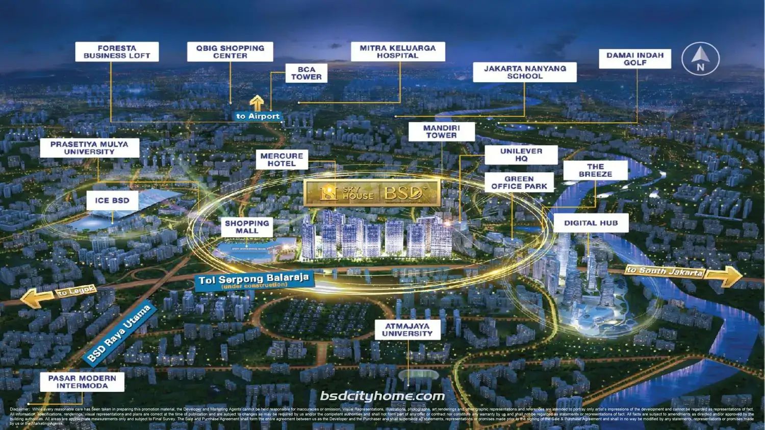 Hunian modern dengan fasilitas lengkap